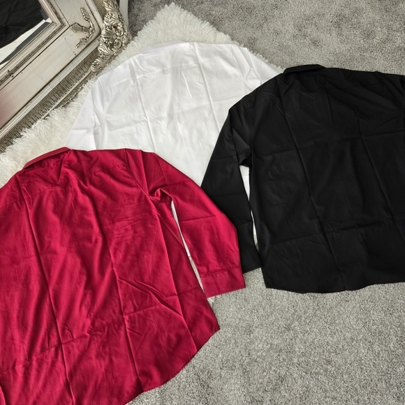 Luxury Collection Casual Long Sleeve Button Down Shirts. Bundle of 3. Size 2XL. - Picture 3 of 5